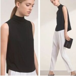 Aritzia Babaton Vince Mock neck Tank top
